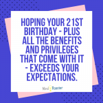 happy 21st birthday son
