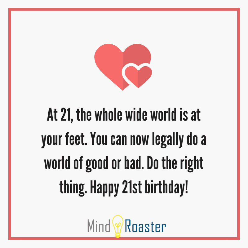 happy birthday 21