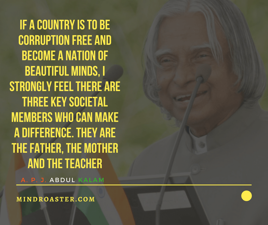 apj abdul kalam thoughts in english