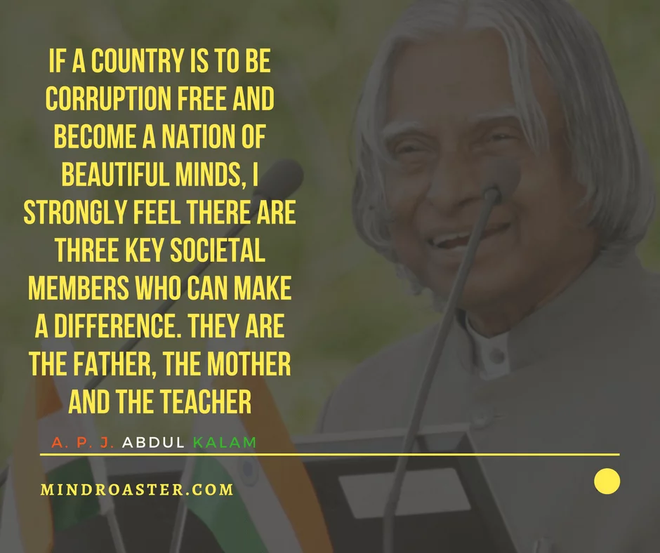 apj abdul kalam thoughts in english