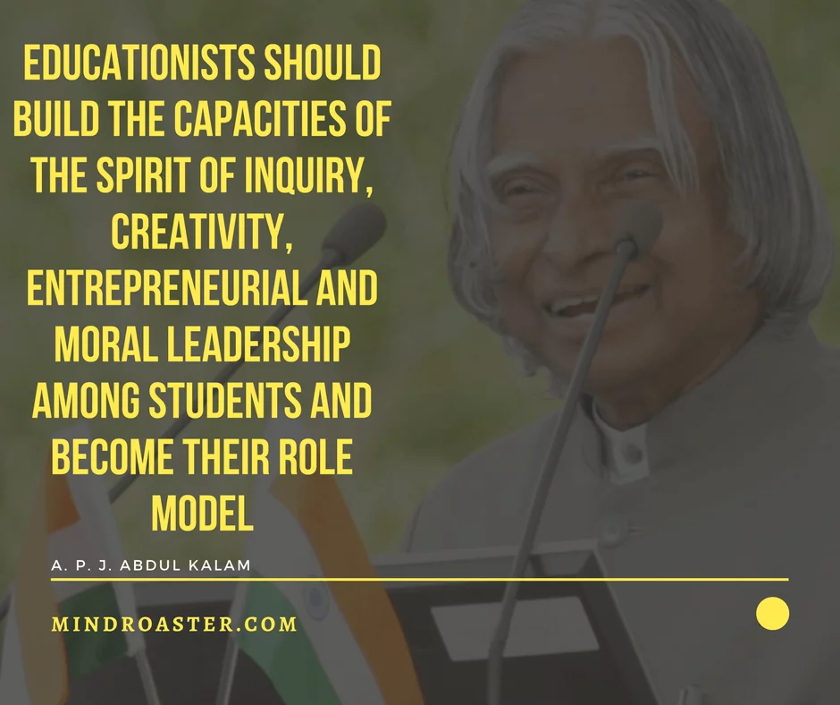 abdul kalam quotes for students
