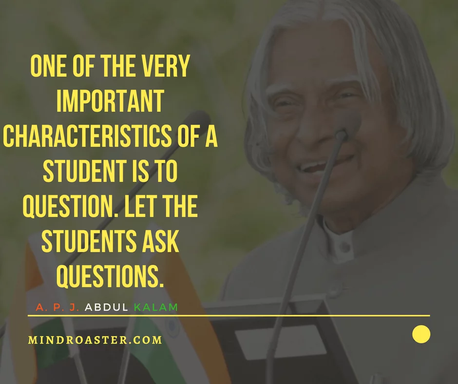 abdul kalam quotes for students
