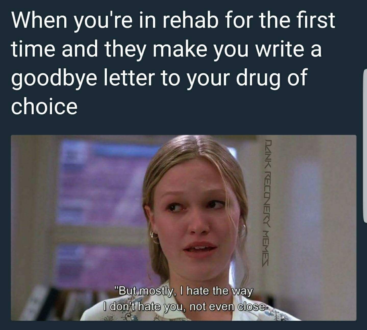 Drug Rehab Meme