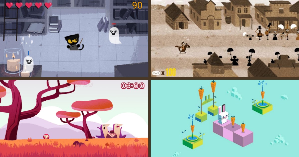 Os 12 melhores jogos do Google Doodle