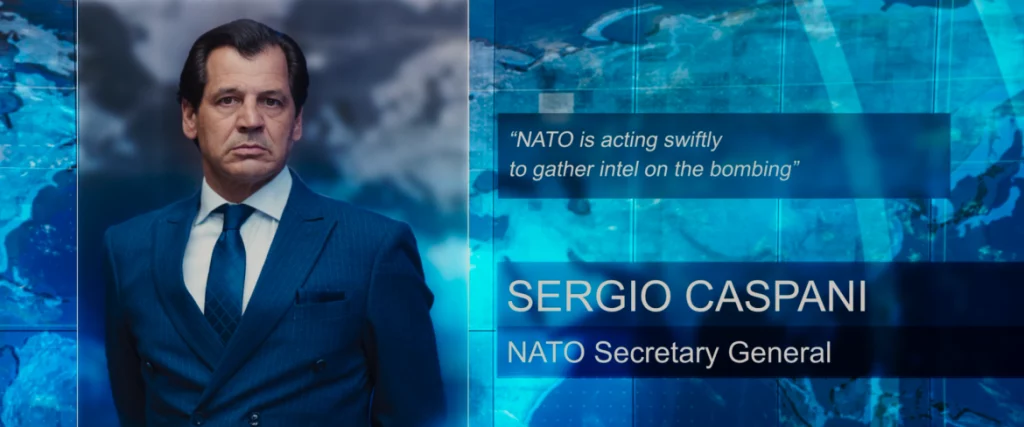 NATO Secretary General Sergio Caspani