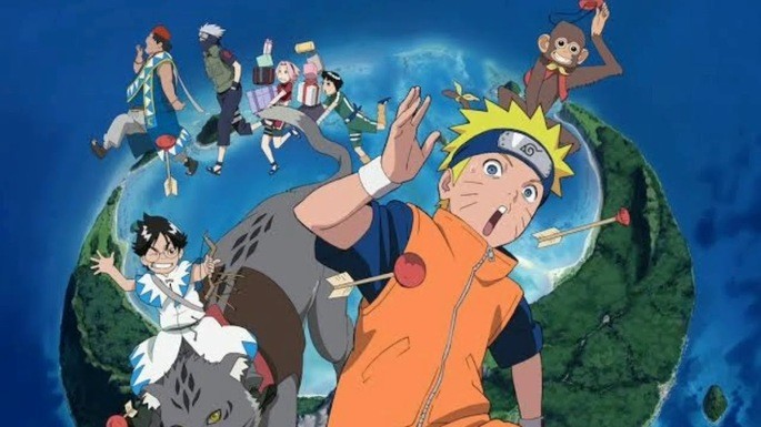 3 - Naruto films - Naruto the film Animal panic on the Creciente Luna Island!