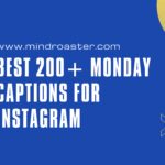 Best 200+ Monday Captions for Instagram